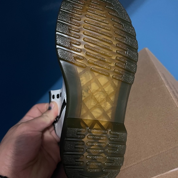 Brand New Never worn Doc Martens white. Youth size 12 - Picture 6 of 7